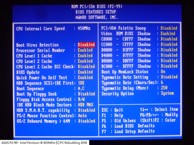ASUS P2-99 rev 1.12 Slot 1 Intel 440ZX 