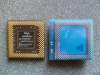 Intel Pentium Classic 200MHz su motherboard Socket 5 con CPU adapter 2