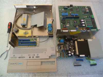 Olivetti PCS 386 SX: disassemblaggio